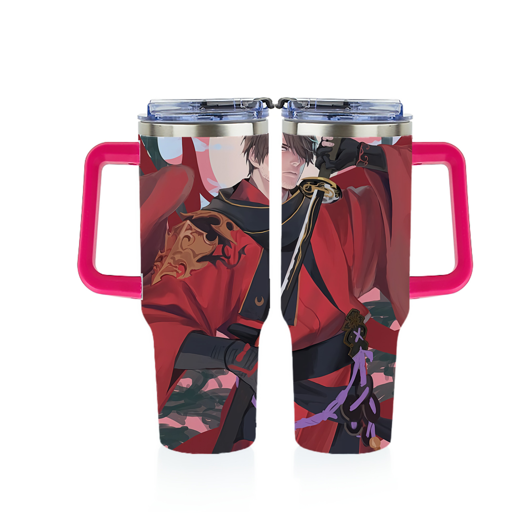 （画像用） 刀剣乱舞 Touken Ranbu 1200ｍLフルプリント車用タンブラー